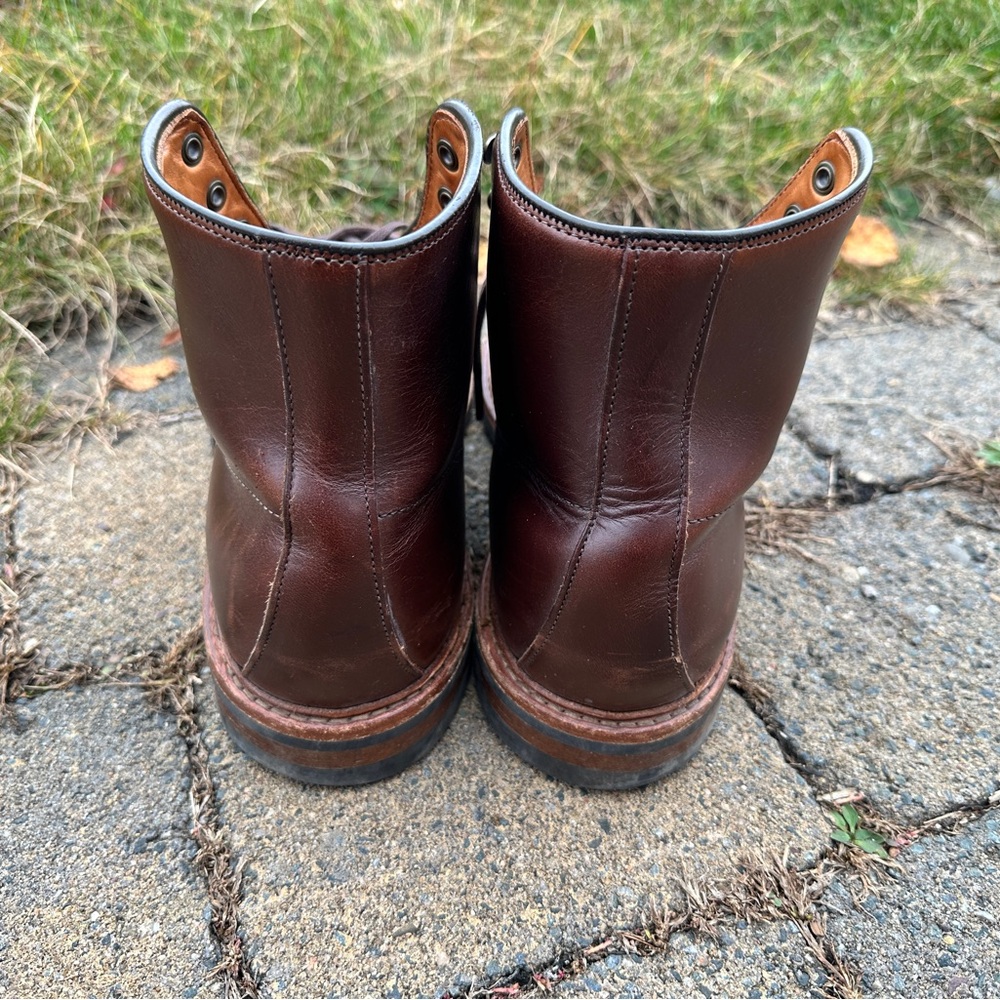 Allen Edmonds Higgins Mill Boots in Horween brown chromexcel leather - Picture 4 of 7